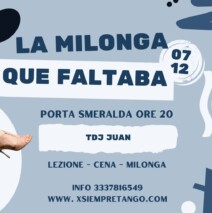 LA MILONGA QUE FALTABA